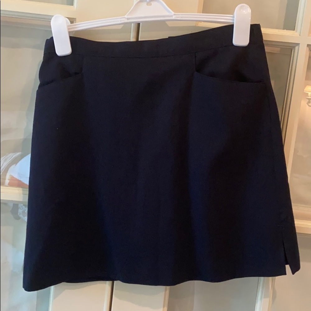 Black Golf Skort